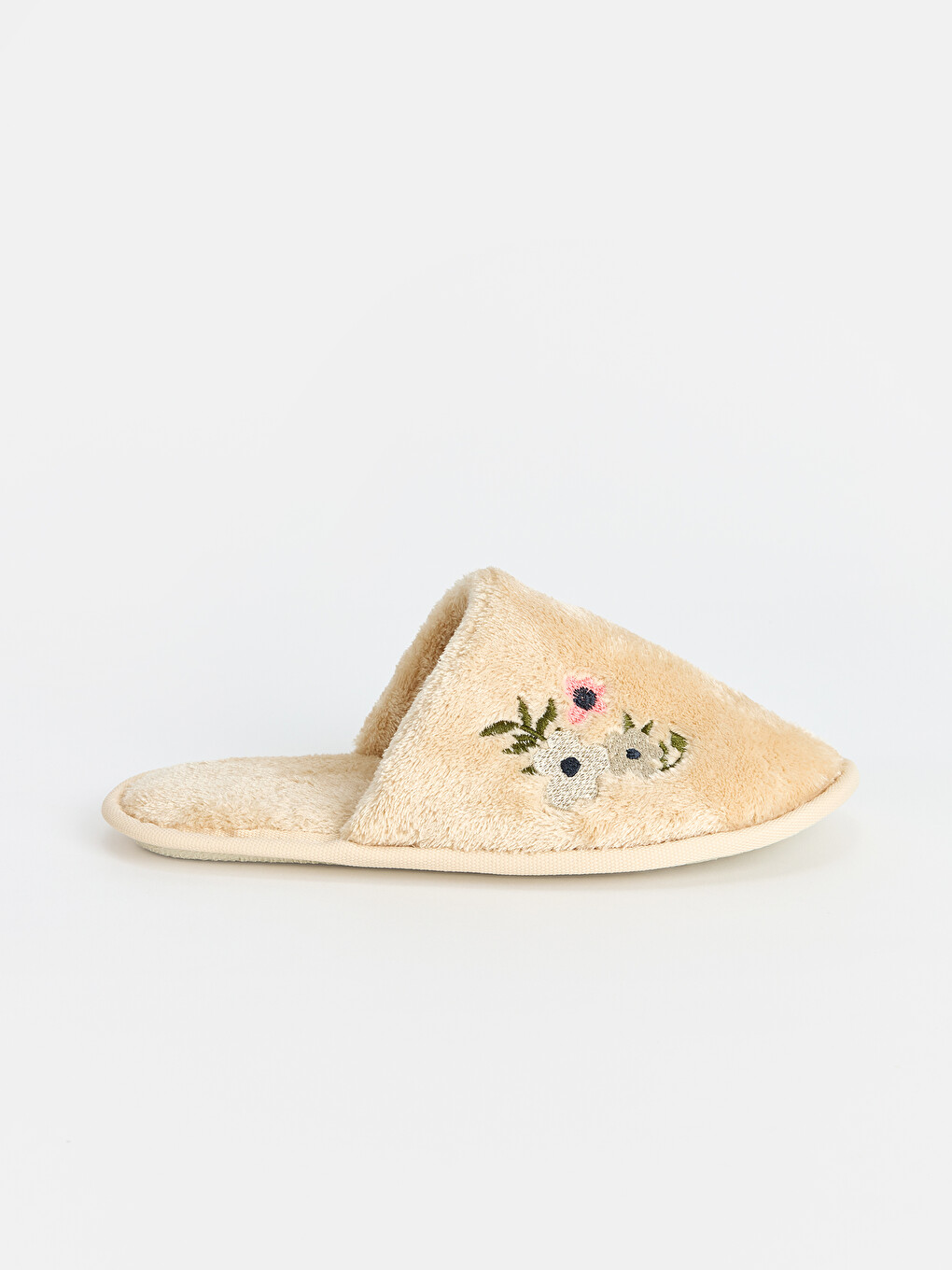 Flower Embroidered Women's Slipper-1