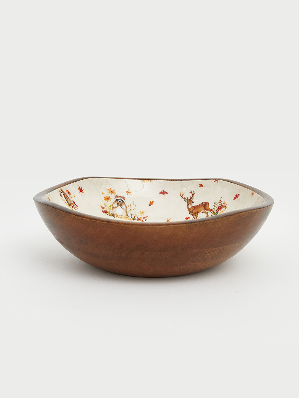 Karışık Ahşap Salata Kasesi-3