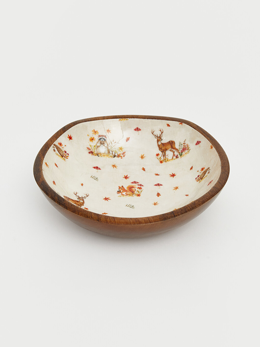 Karışık Ahşap Salata Kasesi-4