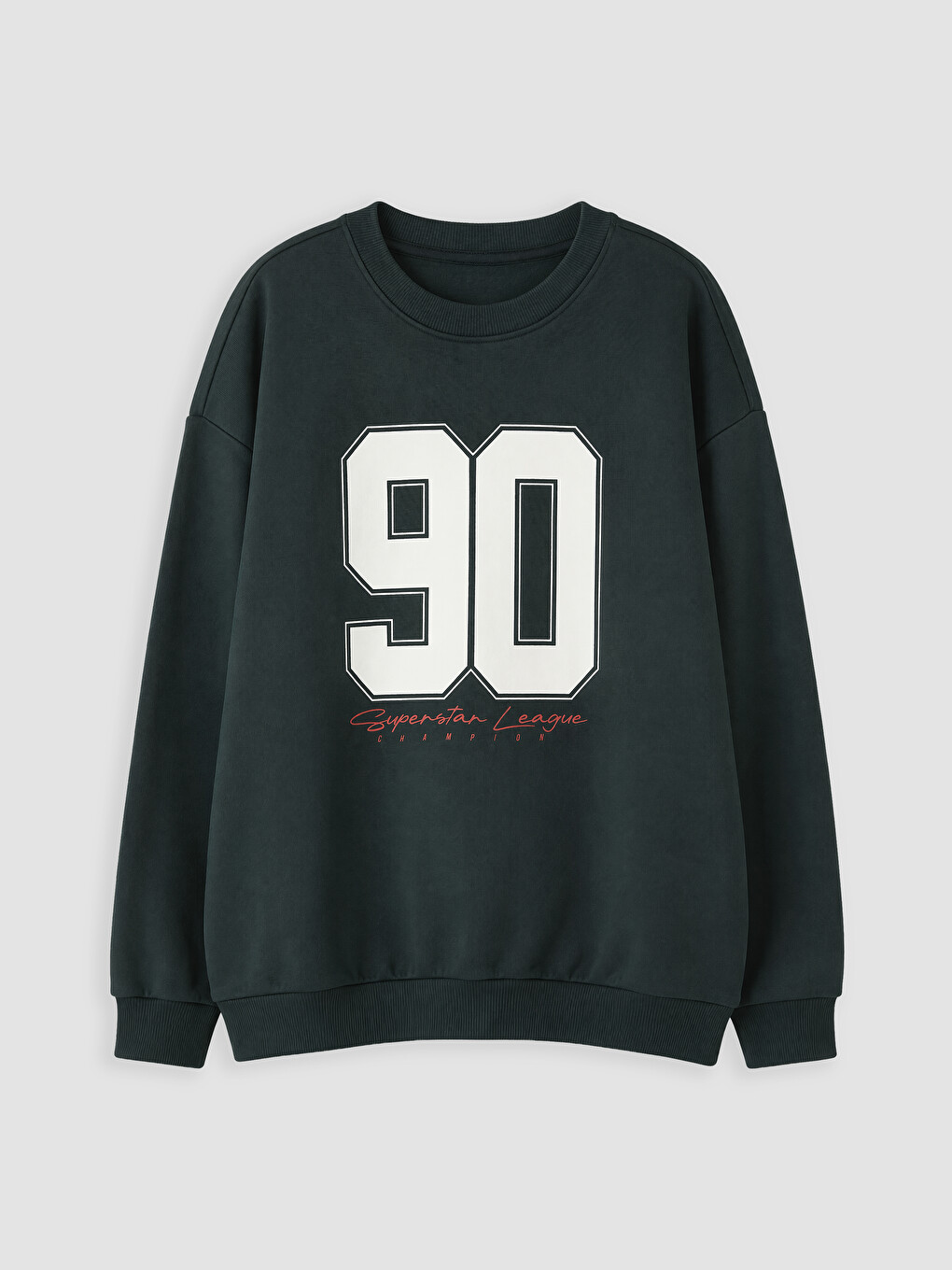 Printed Boys' Thick Sweatshirt