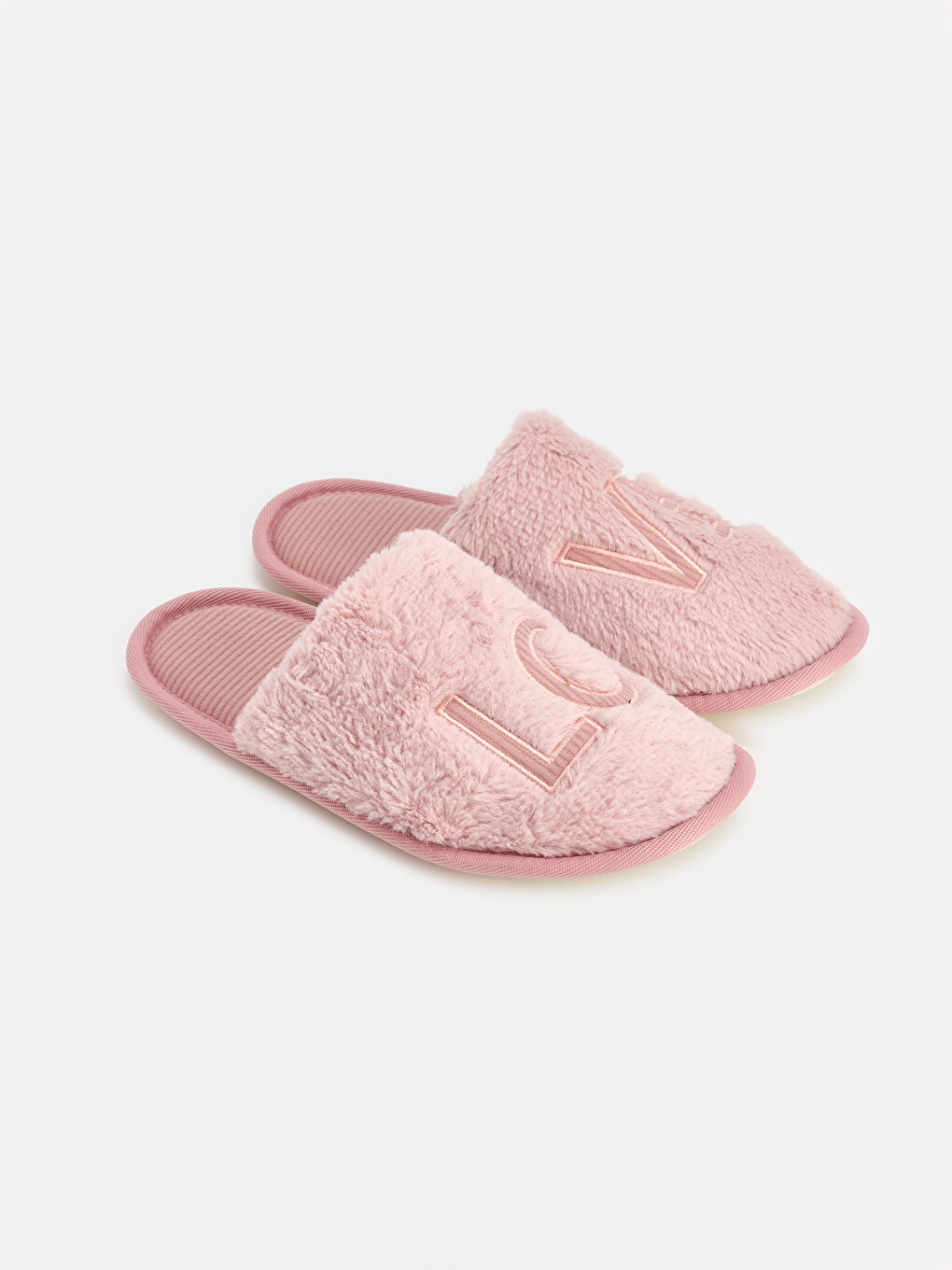 Woman Pink Home Slippers-1