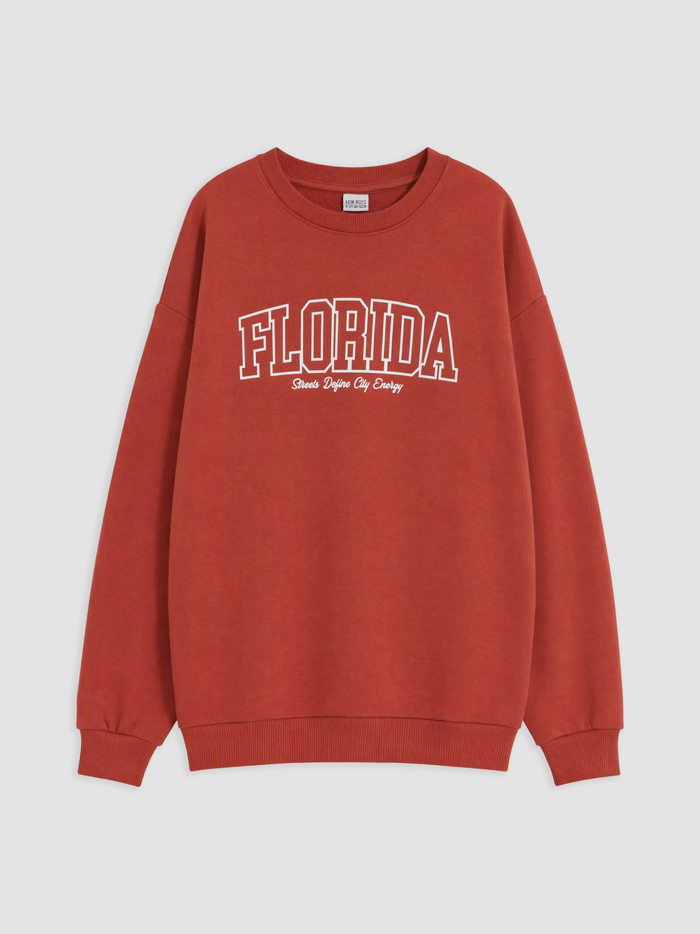 Boy Orange Sweatshirt