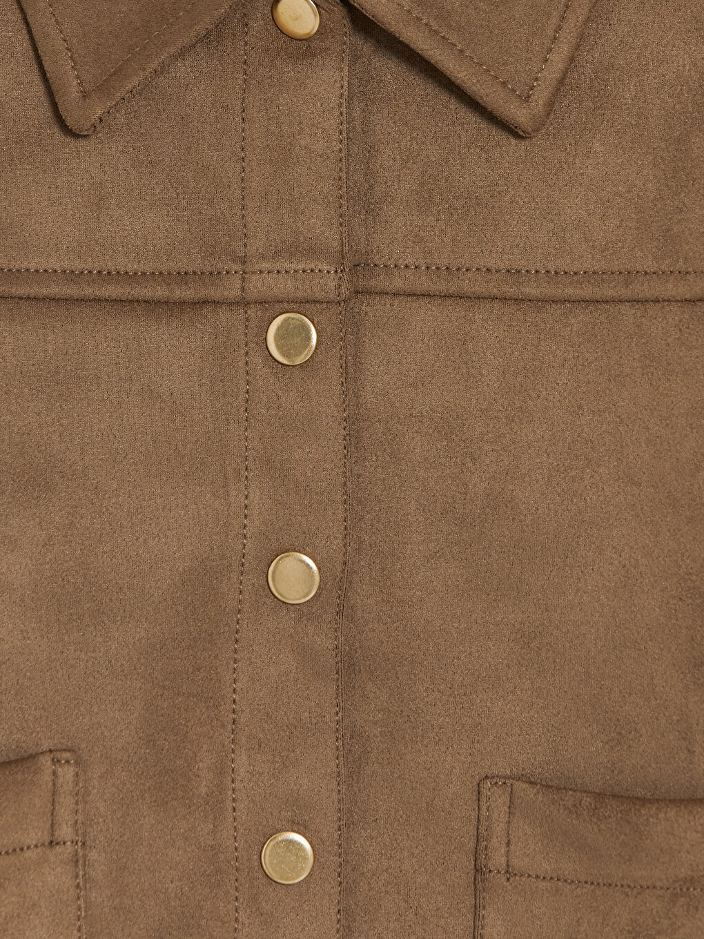 Suede-looking Girls' Jacket-1