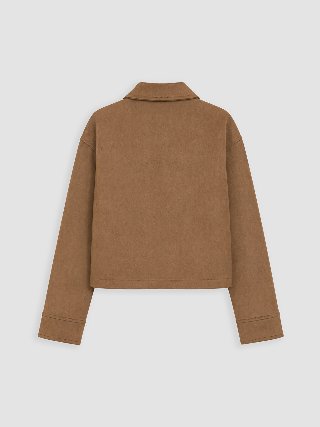 Suede-looking Girls' Jacket-2