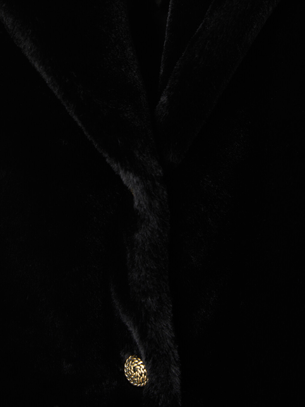 V Neck Women's Fur Gilet-6