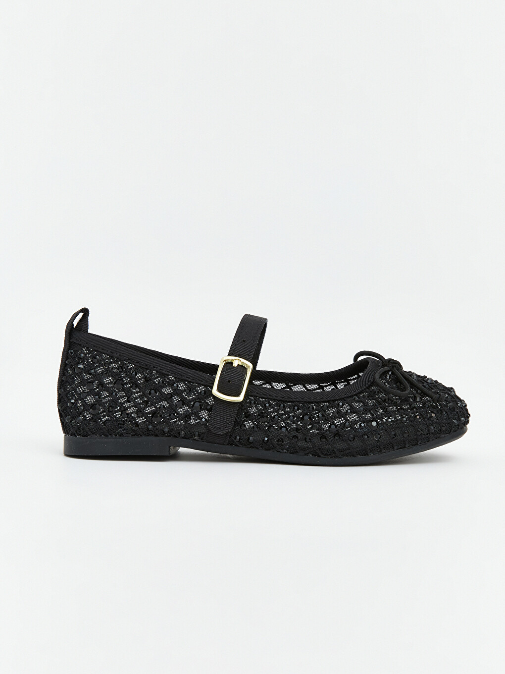 Mesh Girls' Ballet Flats-1