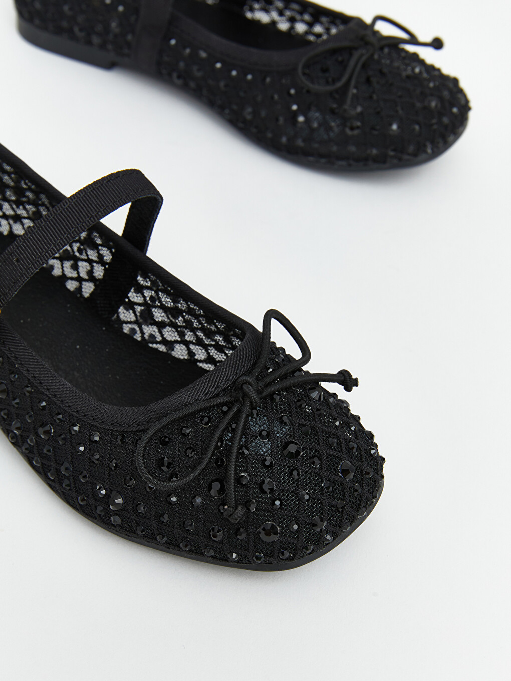Mesh Girls' Ballet Flats-2