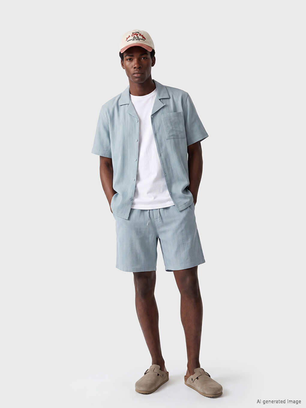 Man Blue Shirt-1