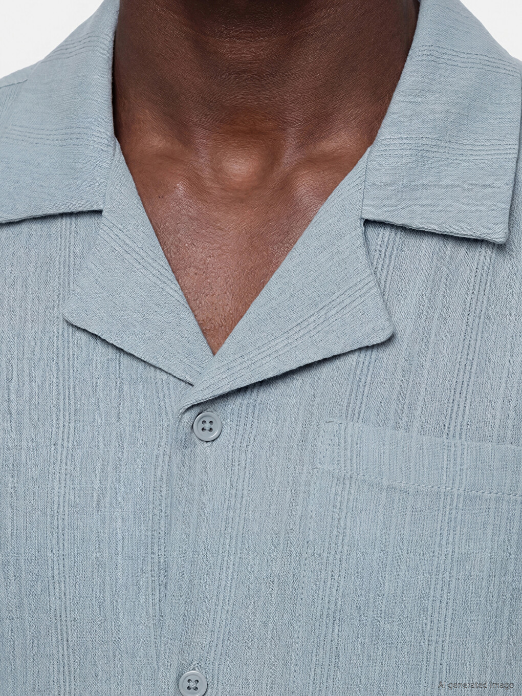 Man Blue Shirt-2