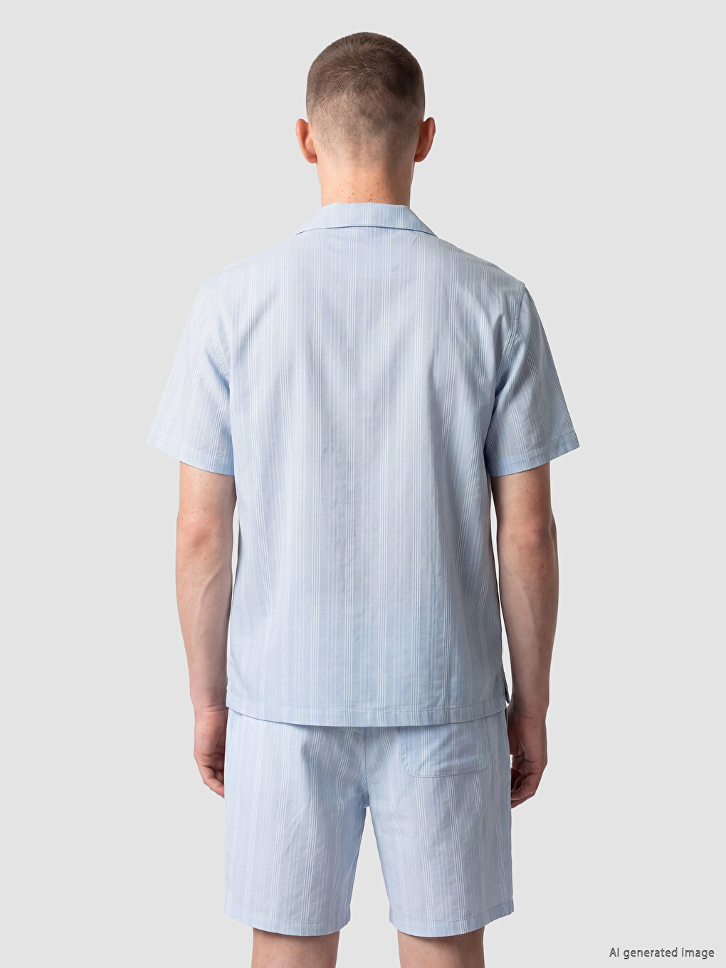 Man Blue Shirt-3