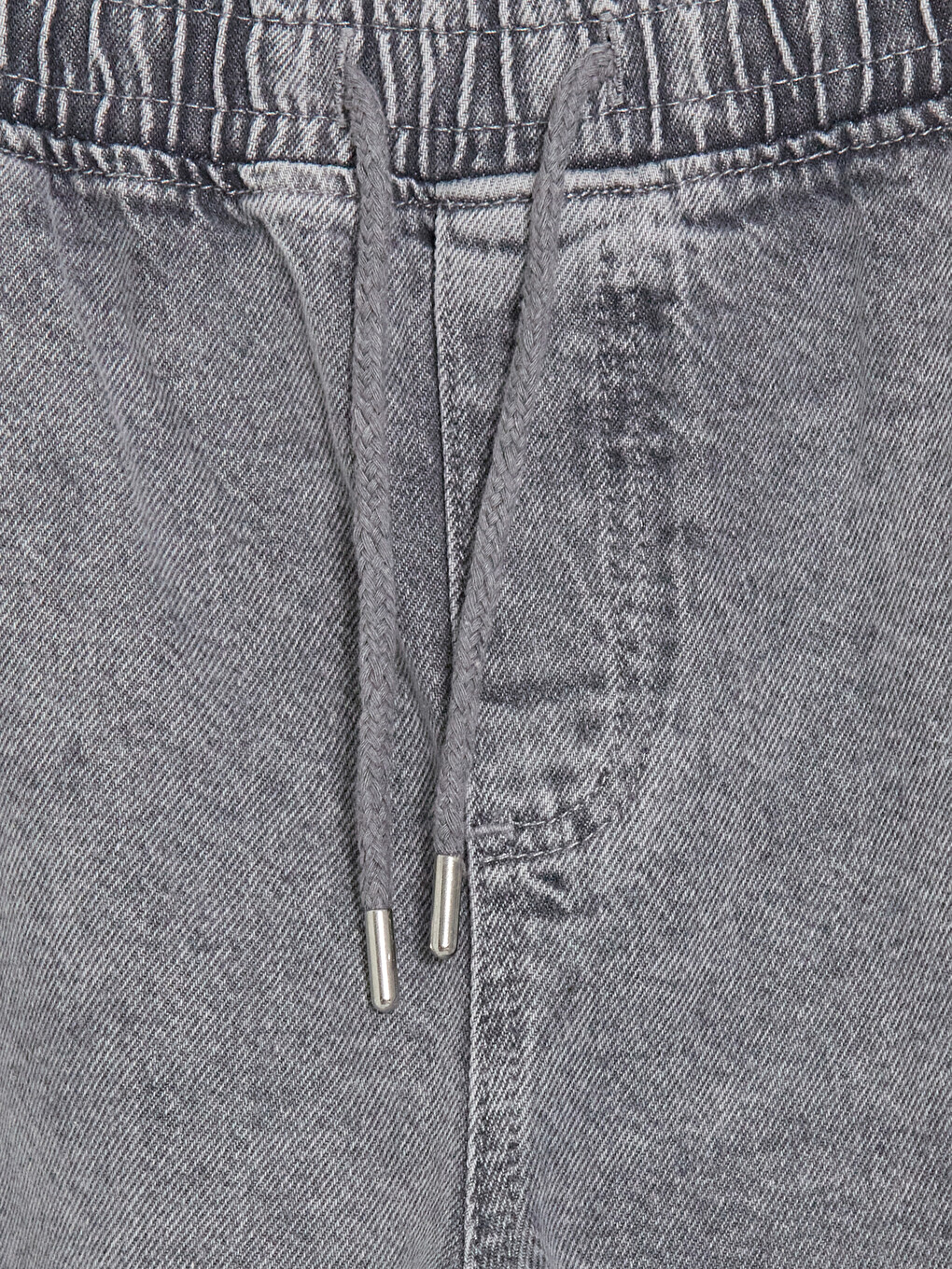 Gri 710 Loose Fit Erkek Jean Pantolon-1