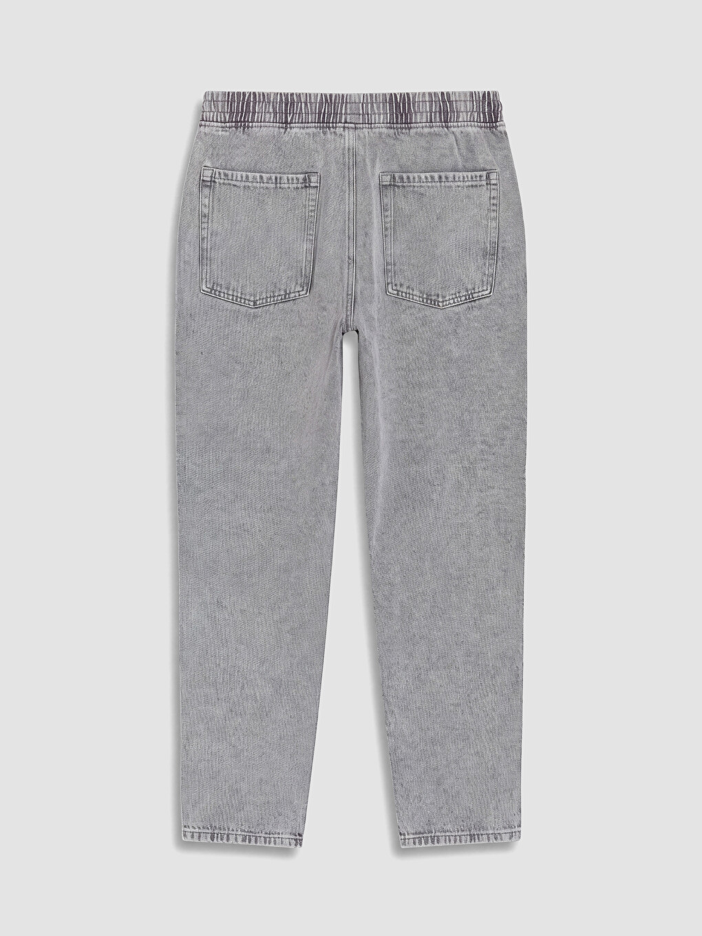 Gri 710 Loose Fit Erkek Jean Pantolon-2