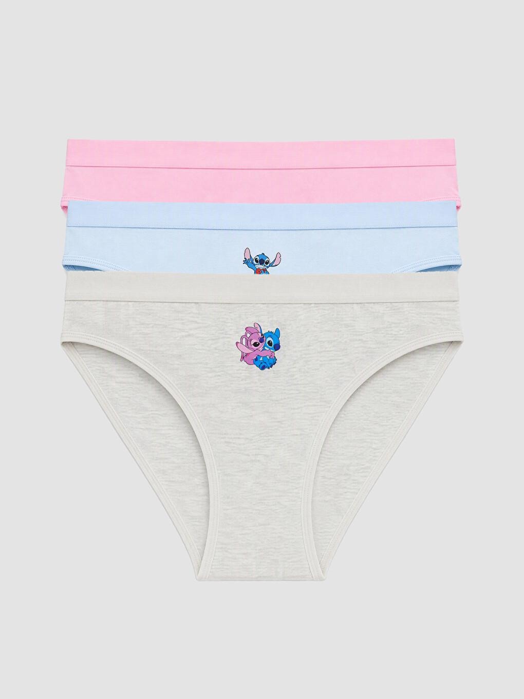 3-pack Stitch Printed Bikini Knickers-5