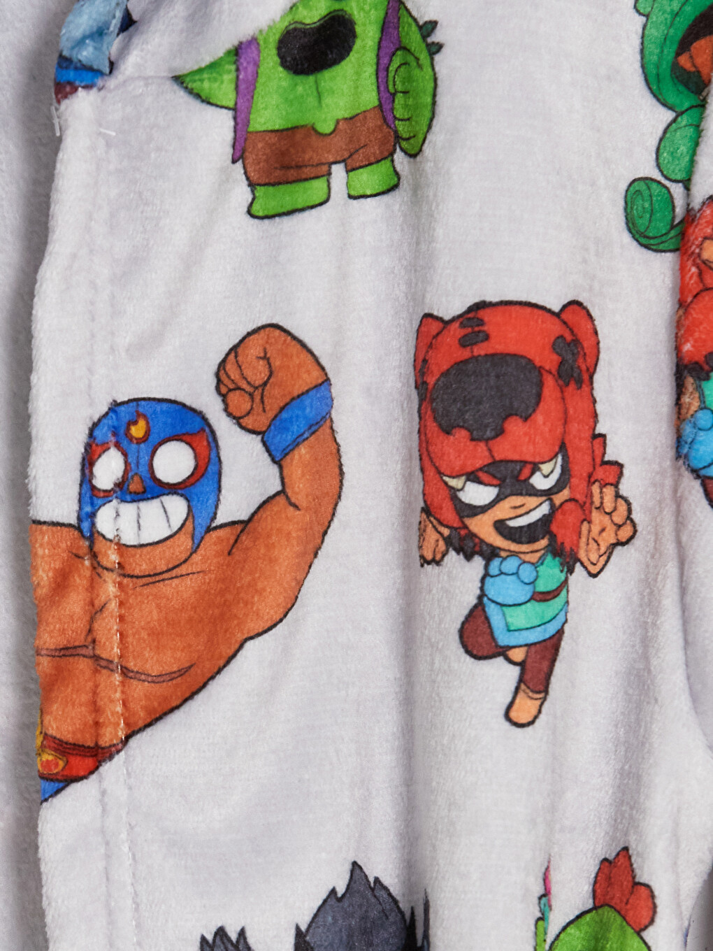 Brawl Stars Patterned Men's Kids' Bathrobe-1