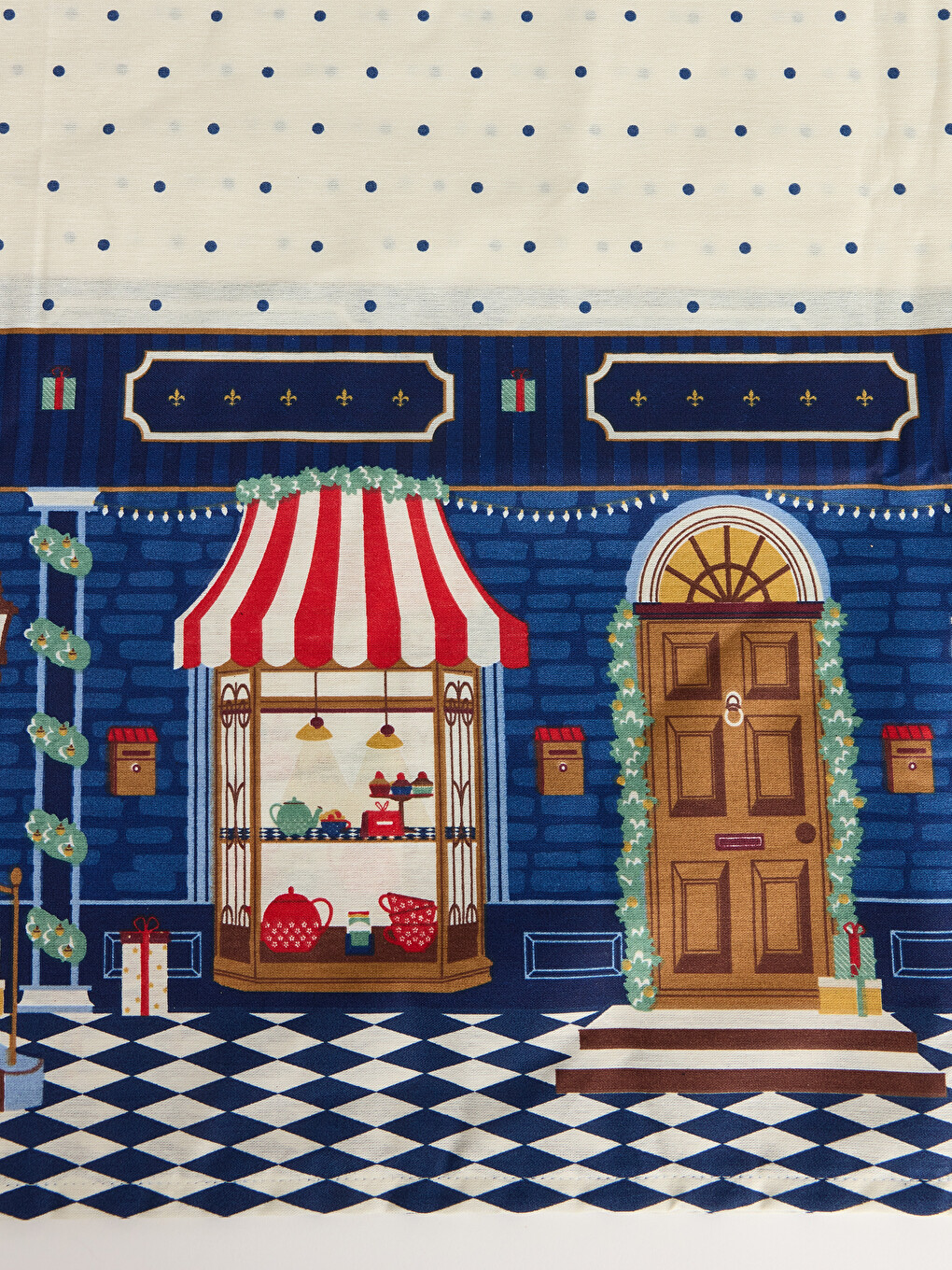 Karışık Desenli Masa Örtüsü 150x200 Cm-2