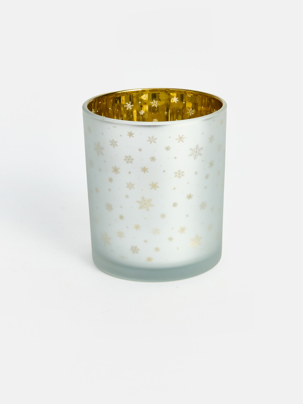 Deer Patterned Glass Candle Holder-3