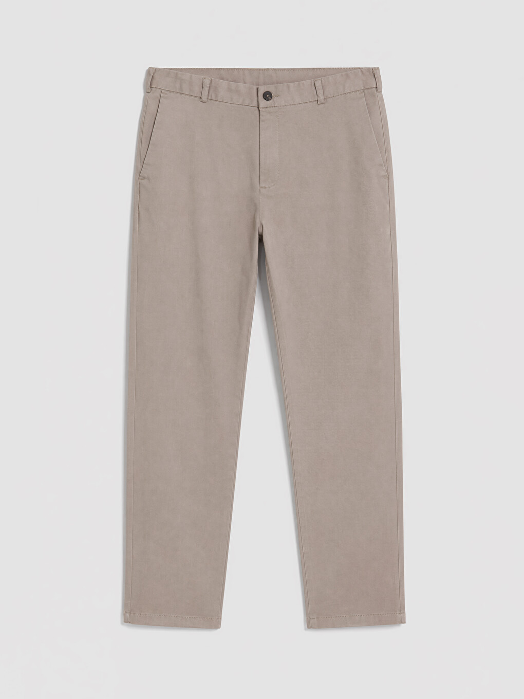 Pantaloni Bărbați Regular Fit Din Gabardină-4