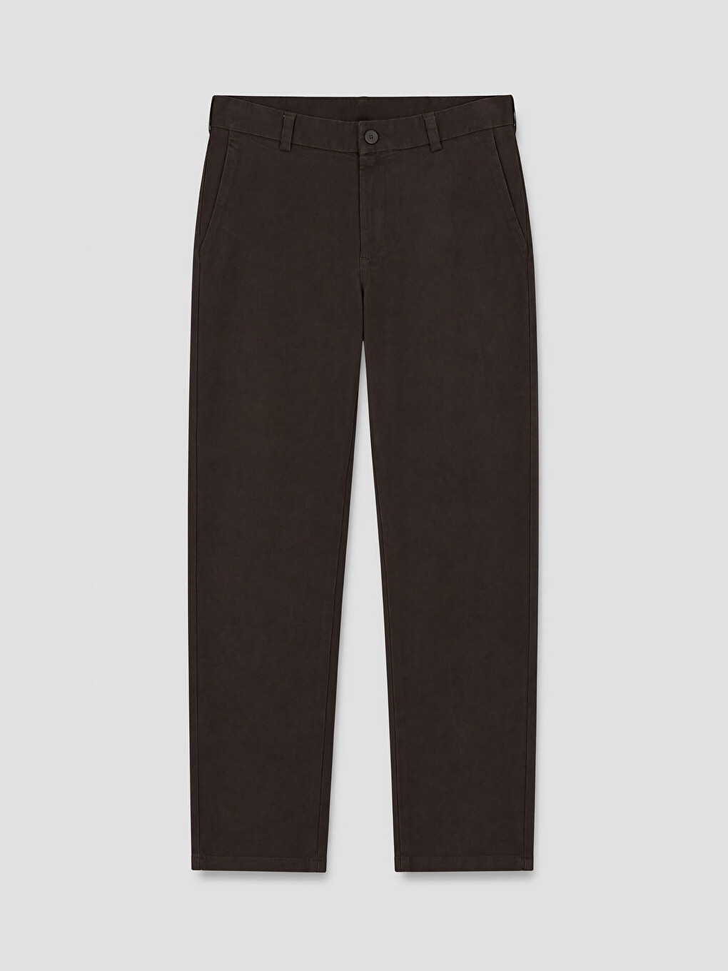 Pantaloni Bărbați Regular Fit Din Gabardină-4