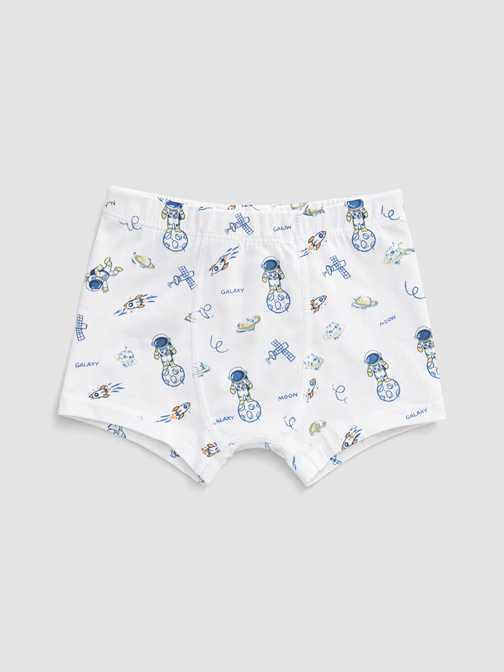 Beyaz 5'li Erkek Çocuk Boxer-1