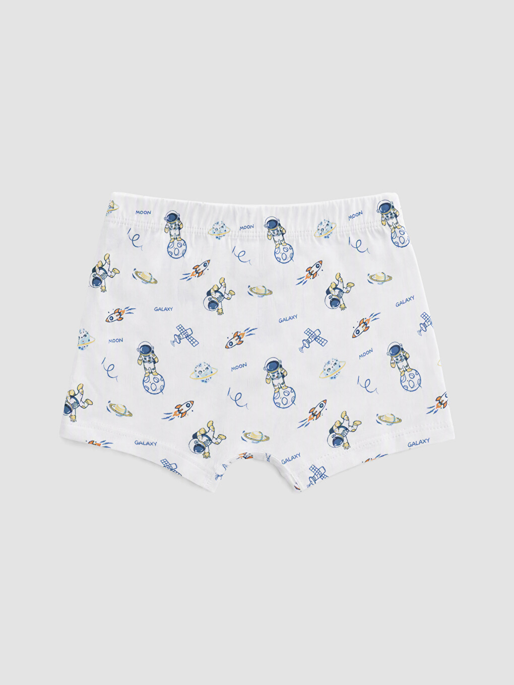 Beyaz 5'li Erkek Çocuk Boxer-2