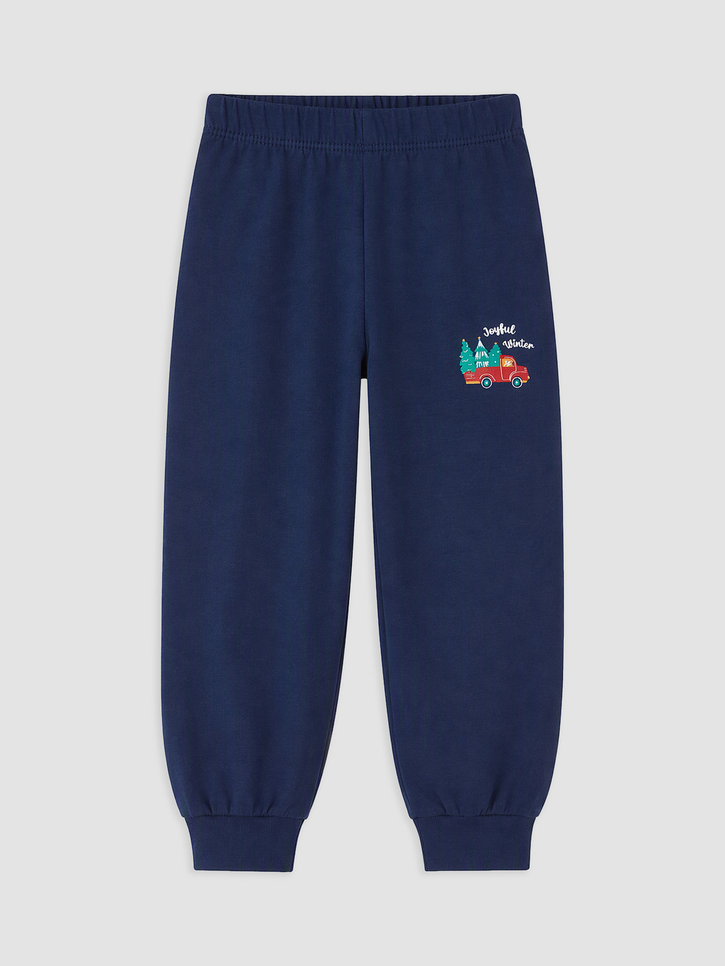 Boy Navy Pyjama Bottoms-1