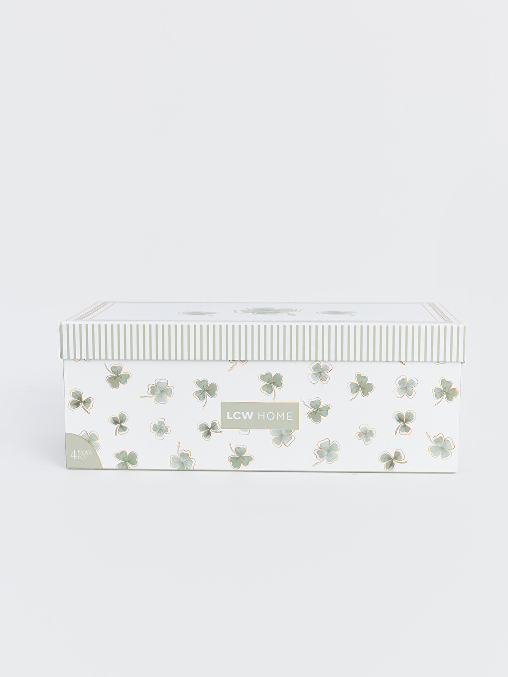 Clover Patterned Coffee Cup Set-4