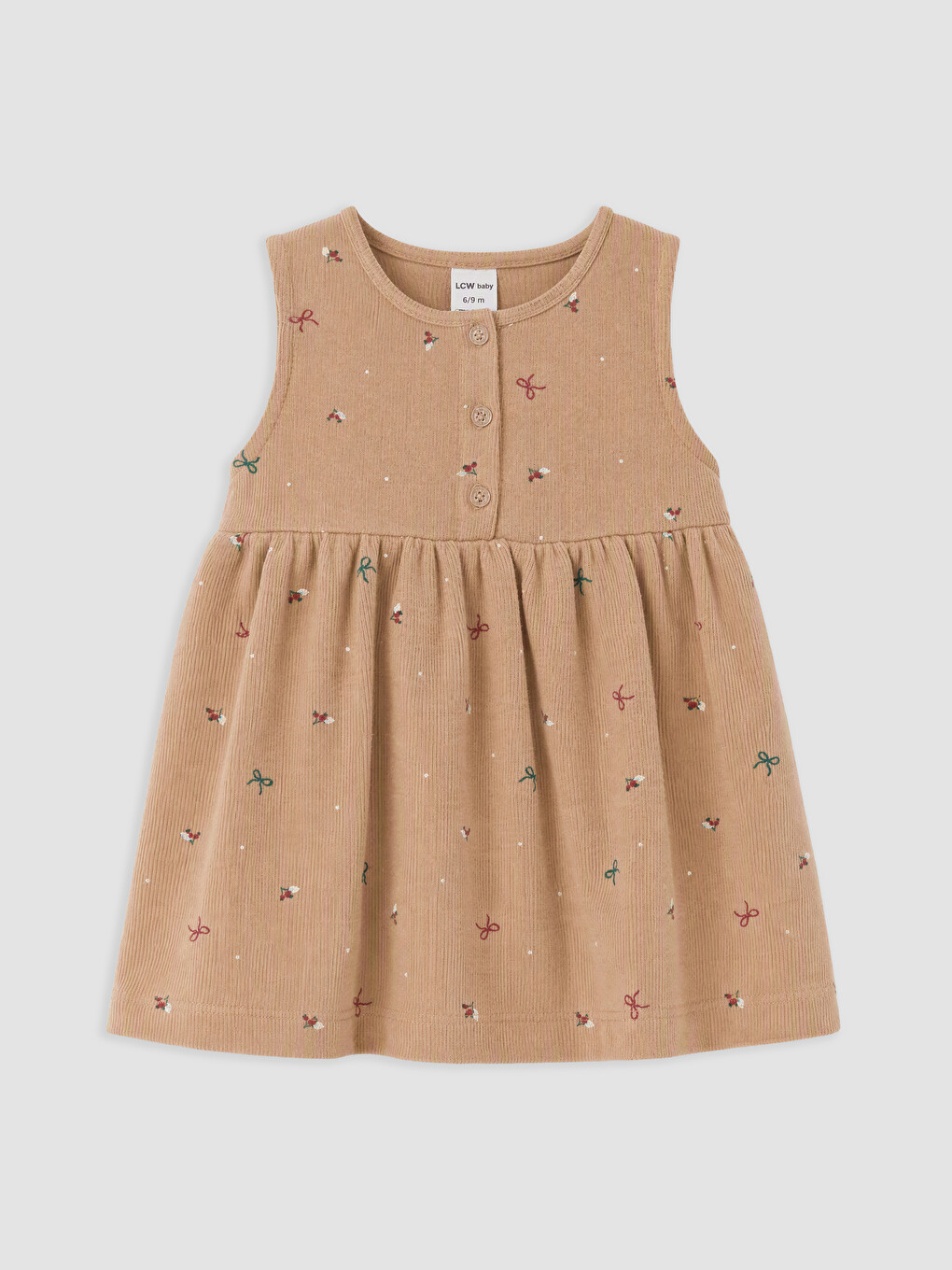 Baby Girl Brown Dress-1