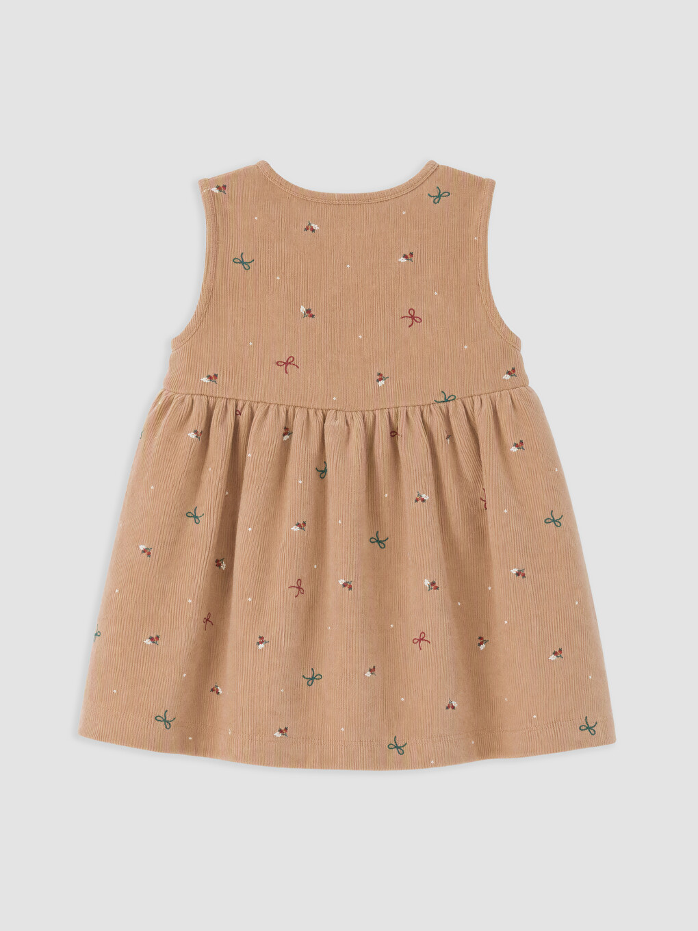 Baby Girl Brown Dress-2