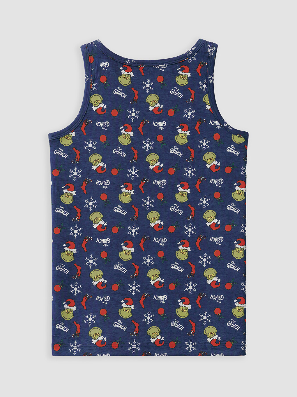 Grinch Baskılı Erkek Çocuk Atlet 2'li-6
