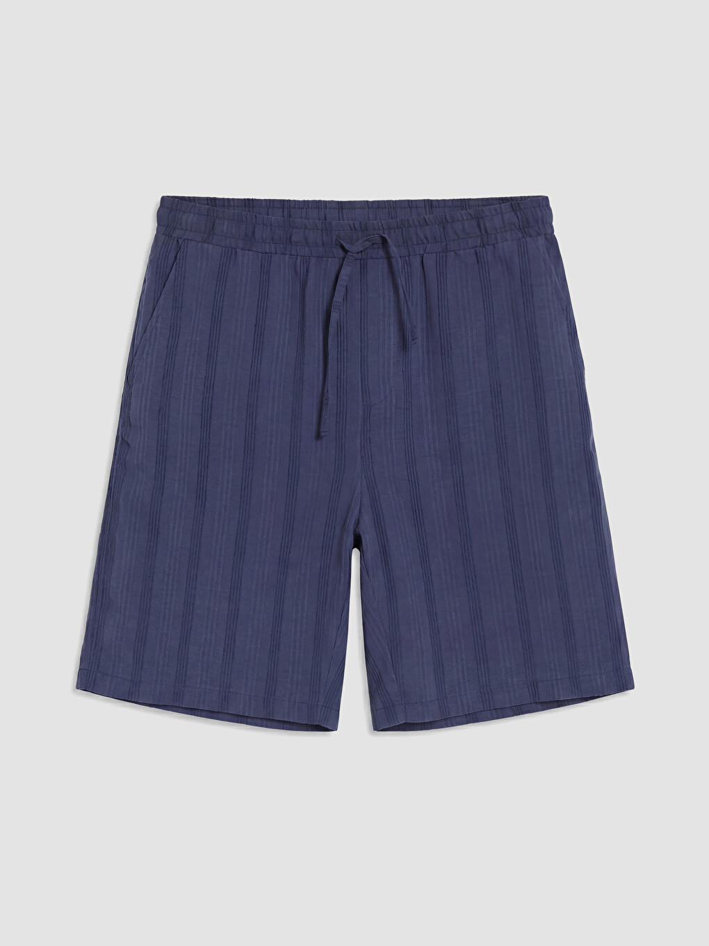 Man Indigo Shorts-4