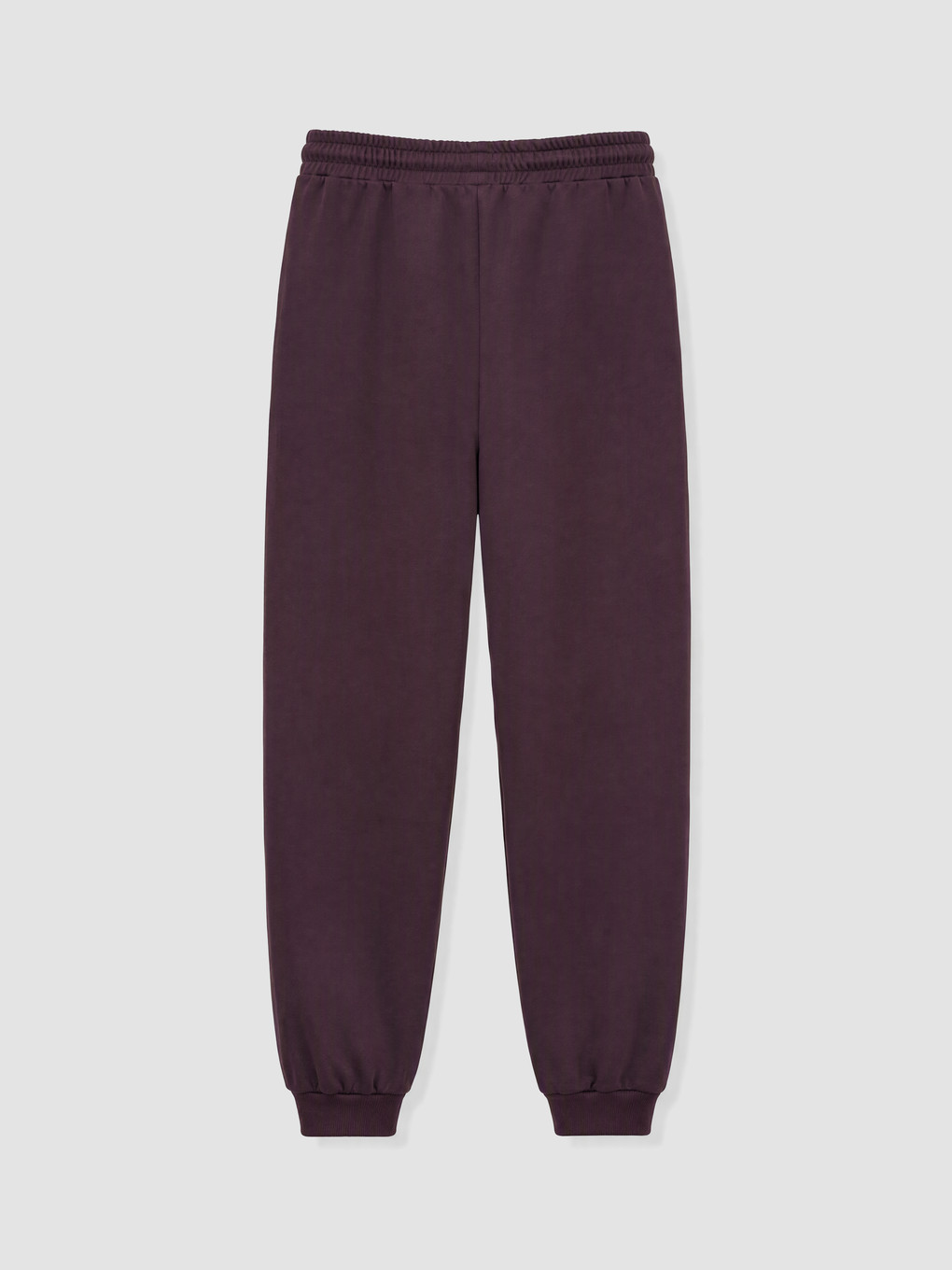 Man Plum Jogger Sweatpants-1