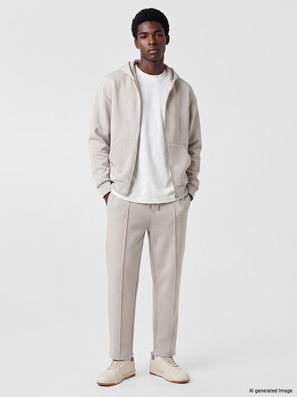 Regular Fit Men's Trousers-1