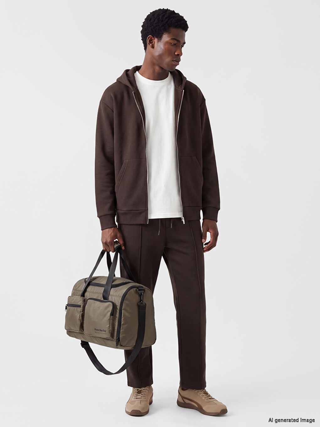 Pantaloni Regular Fit Pentru Bărbați-1
