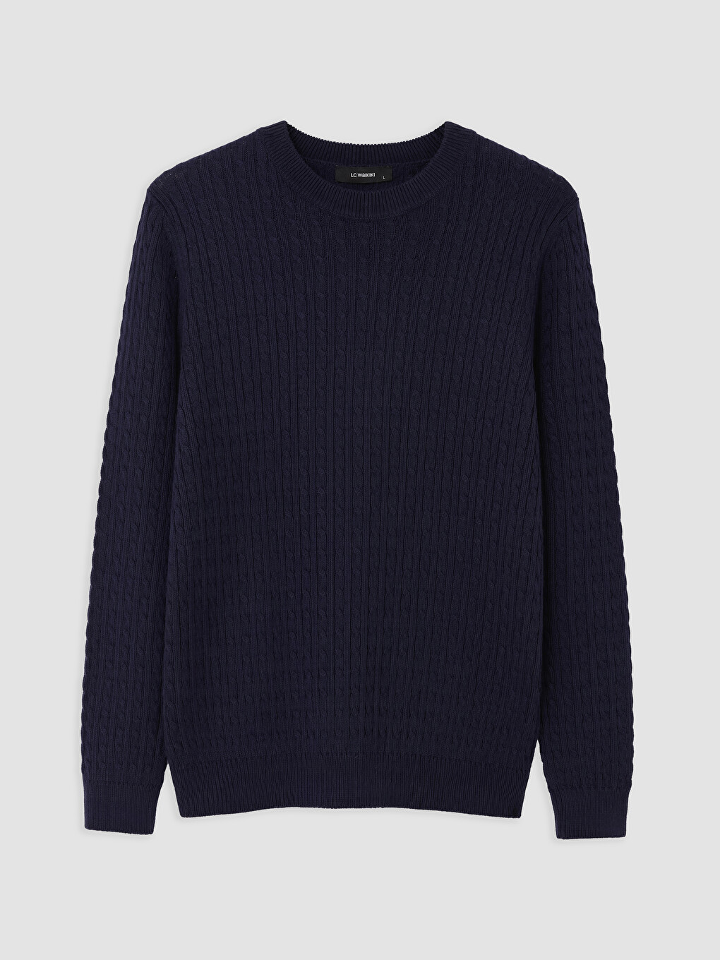 Crew Neck Men's Knitwear Sweater-3
