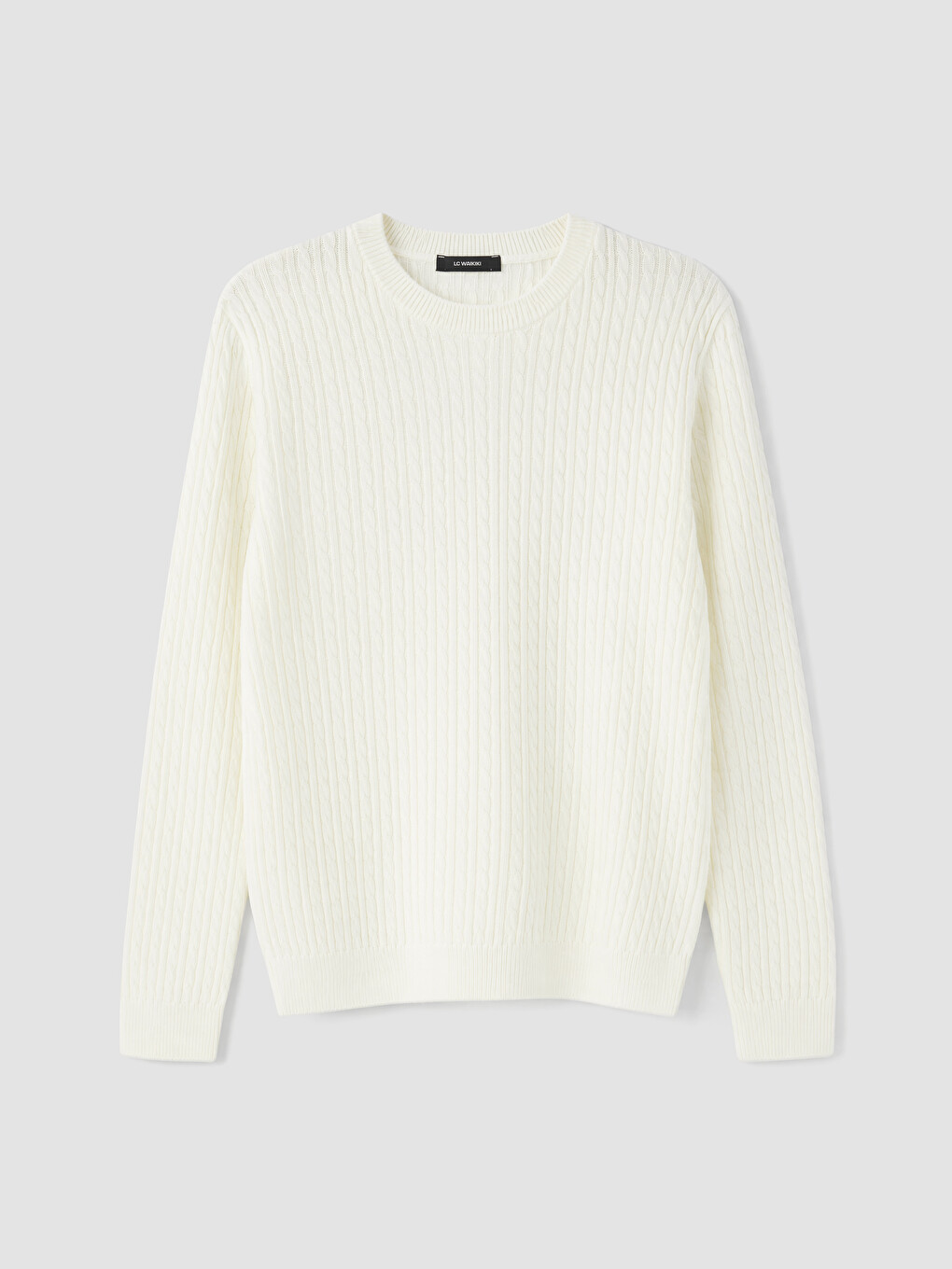Crew Neck Men's Knitwear Sweater-4