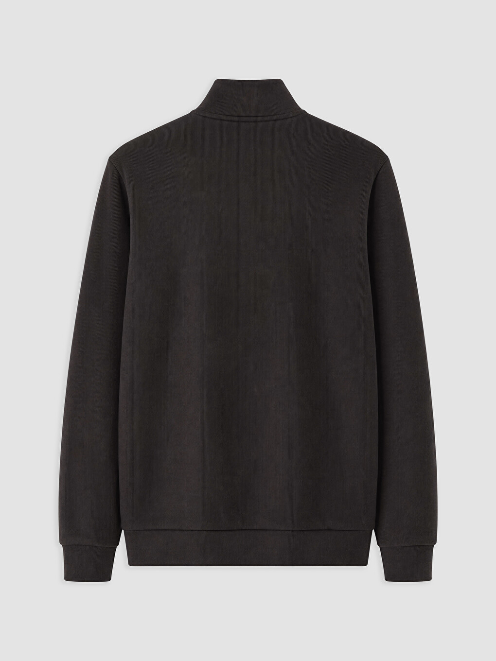 Mock Neck Men's Zip-up Sweatshirt-1