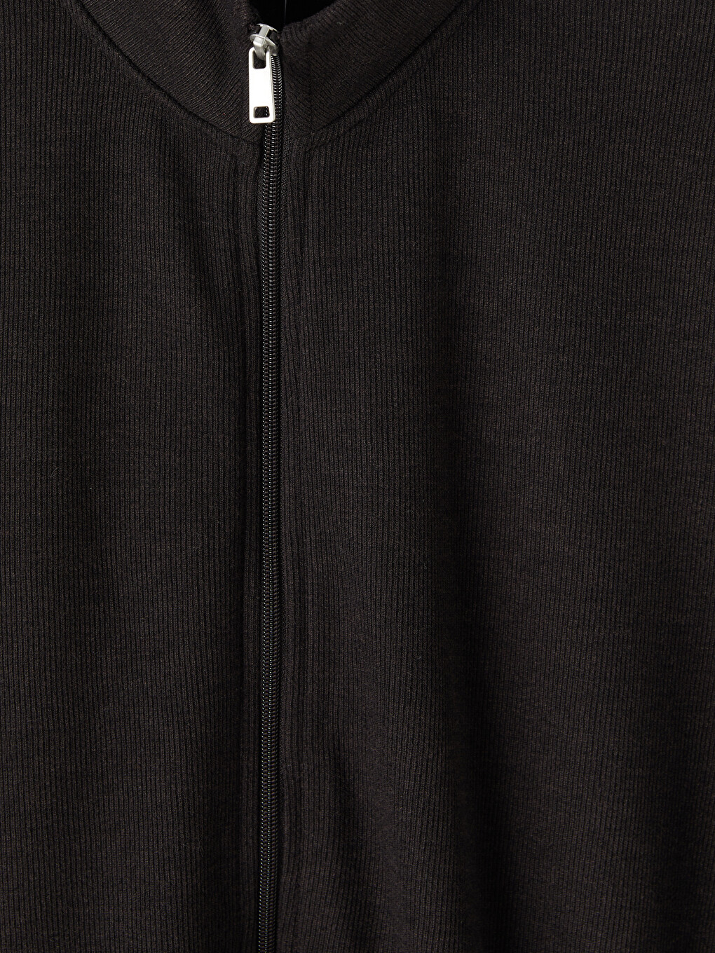 Mock Neck Men's Zip-up Sweatshirt-2