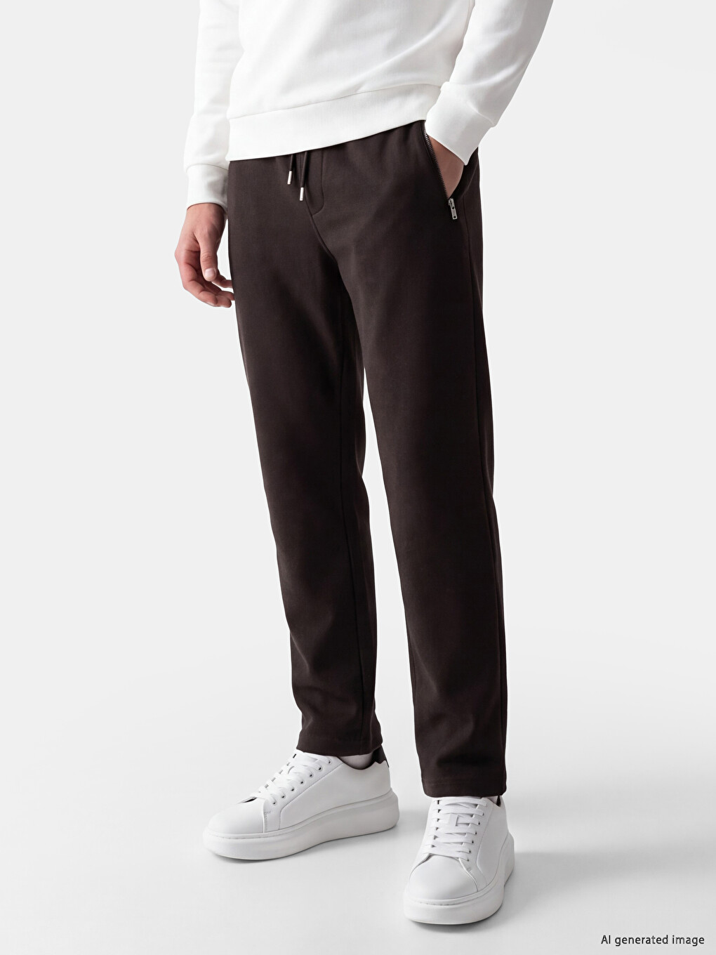 Regular Fit Men's Sweatpants-1
