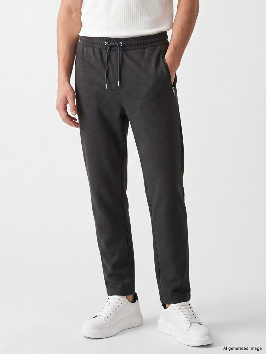 Pantaloni De Trening Regular Fit Pentru Bărbați-1