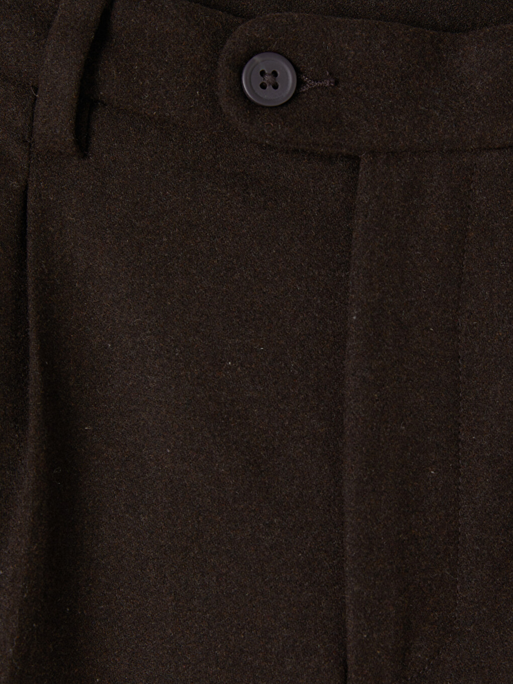 Pantaloni Regular Fit Bărbați Din Țesătură Plisată-5