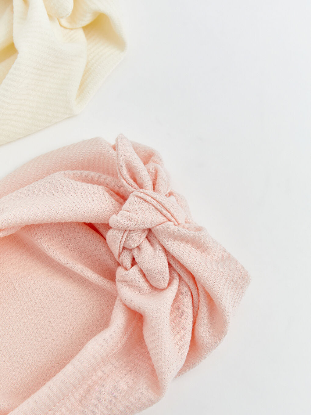 Ekru Kız Bebek Saç Bandı 2'li-1