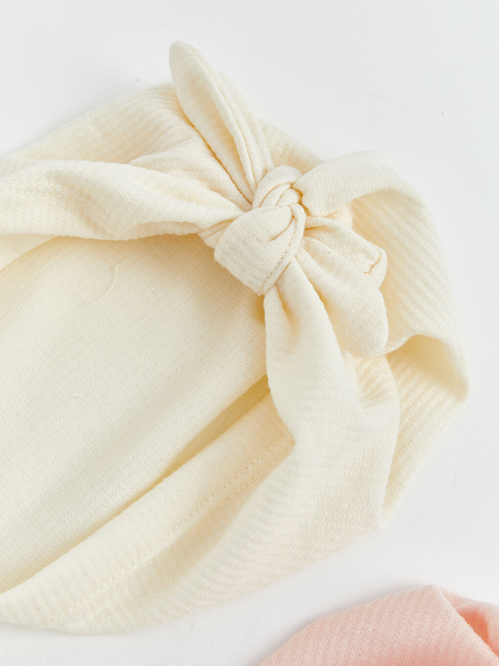 Ekru Kız Bebek Saç Bandı 2'li-2