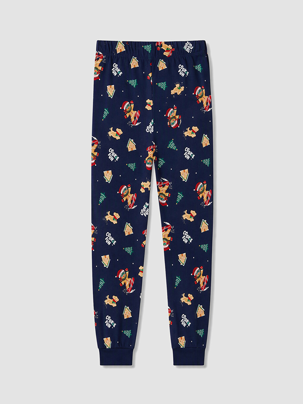 Kırmızı Yılbaşı Temalı Erkek Çocuk Pijama Takım-6