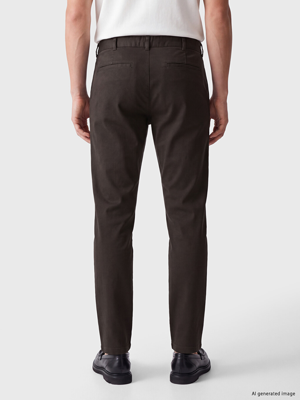 Pantaloni Bărbați Gabardină Standard Fit-3