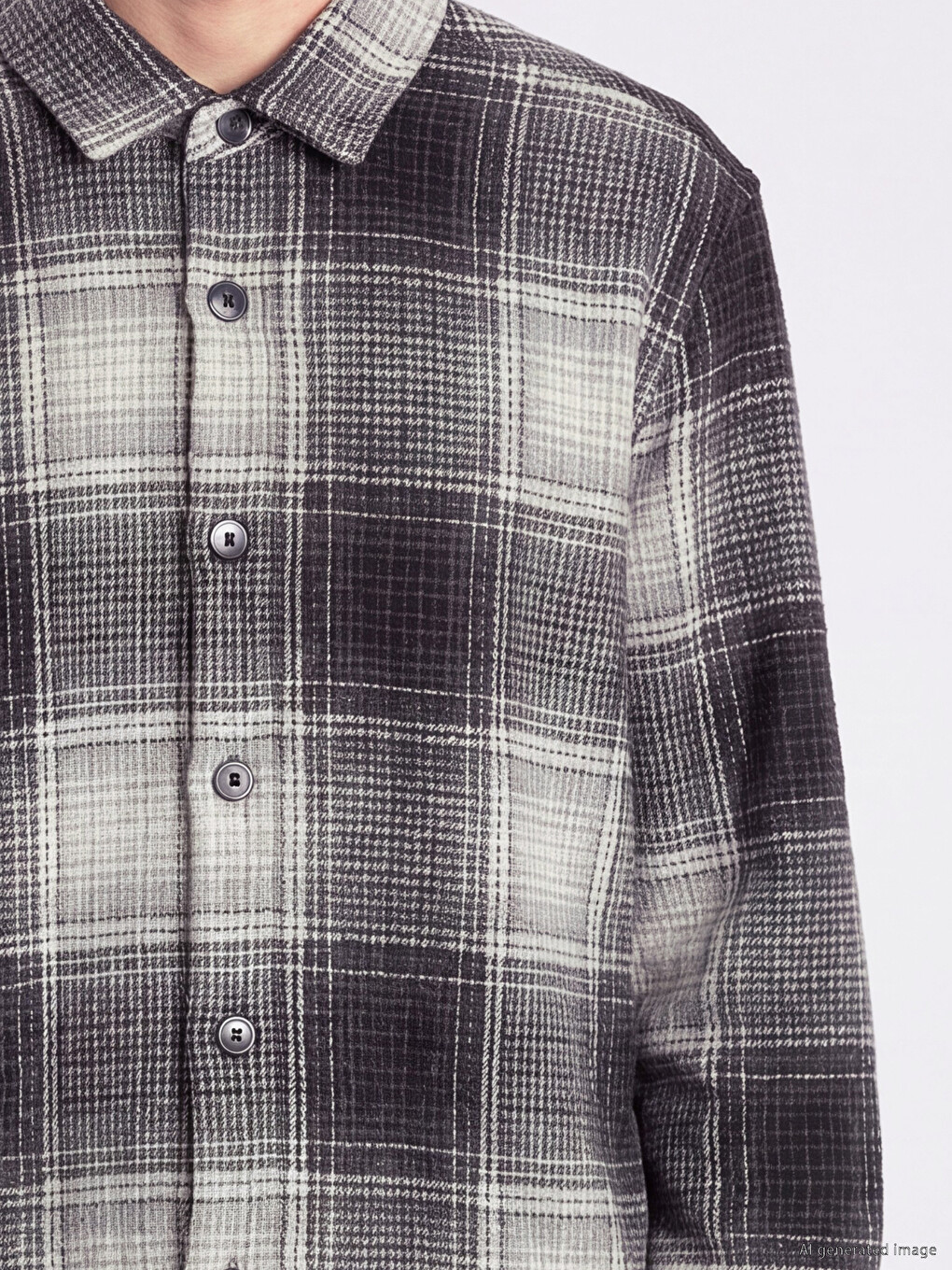 Relax Fit Plaid Men's Shirt-2