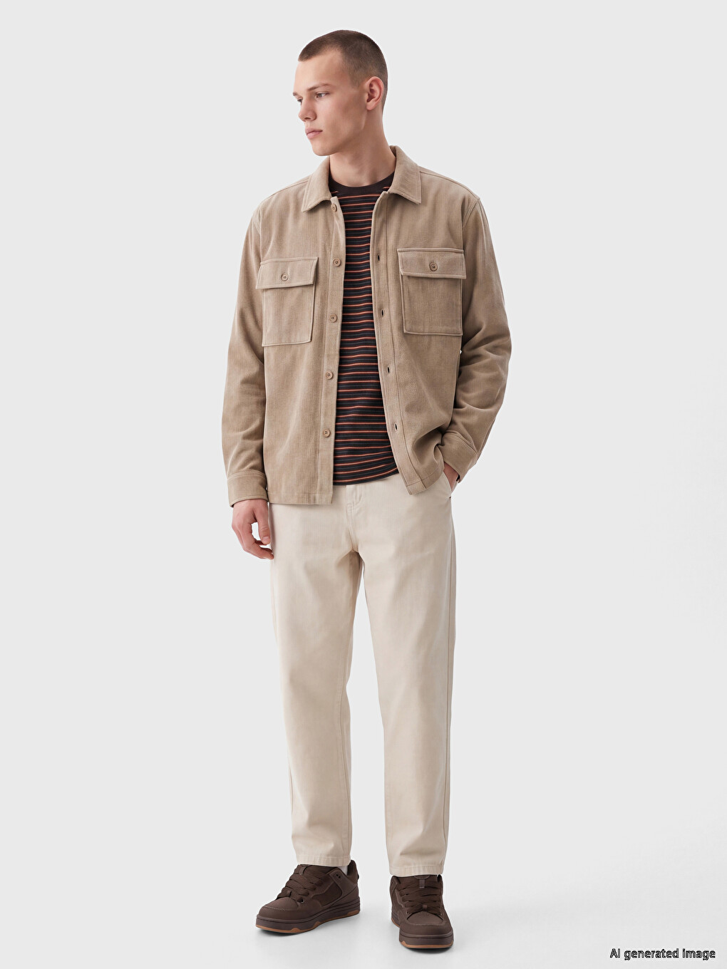 Regular Fit Textured Men's Shirt-1