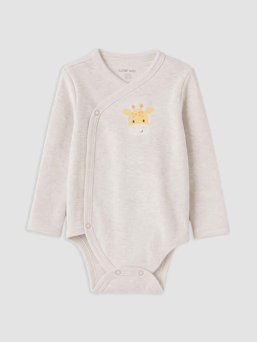 Baby Boy Ecru Bodysuit-1