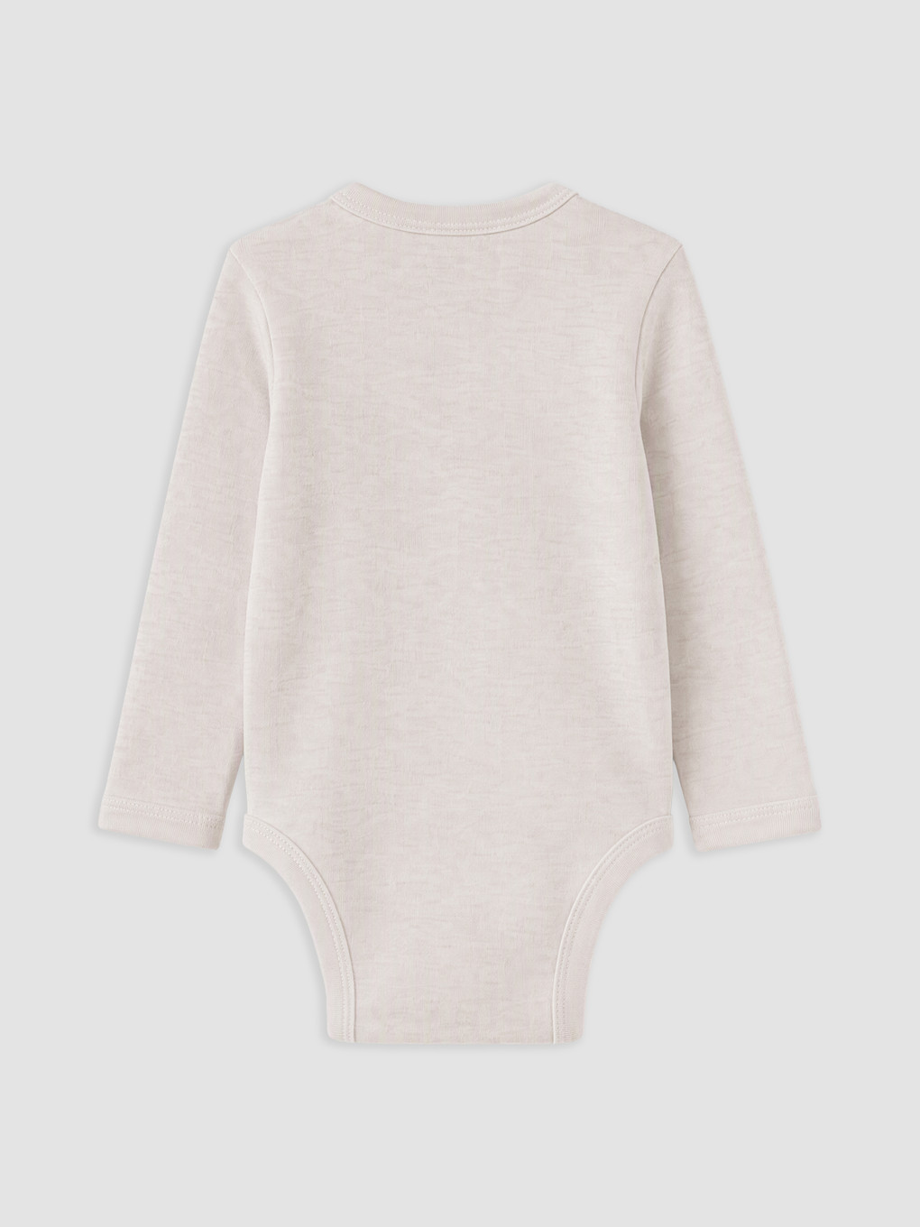 Baby Boy Ecru Bodysuit-2