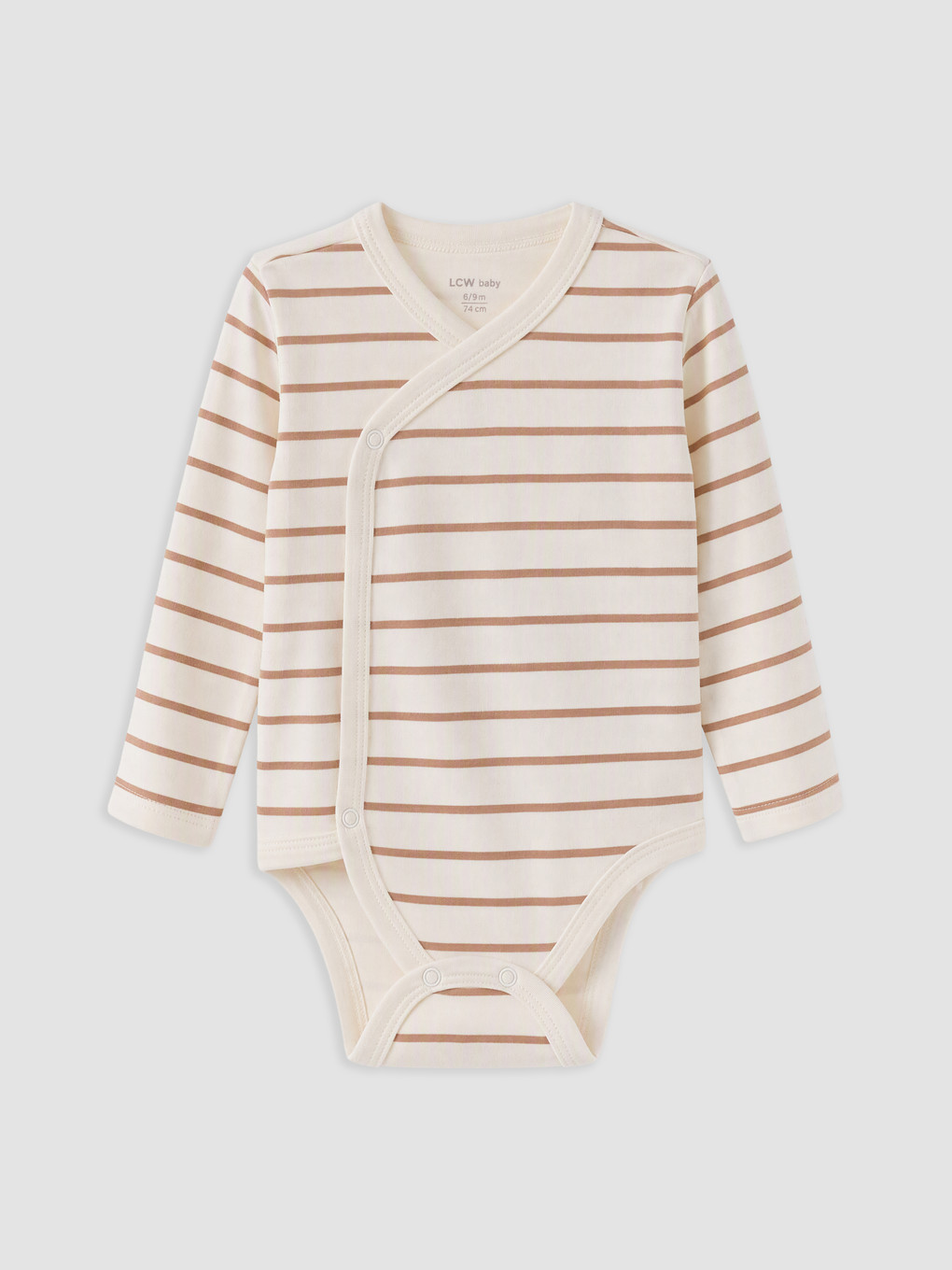 Baby Boy Ecru Bodysuit-3