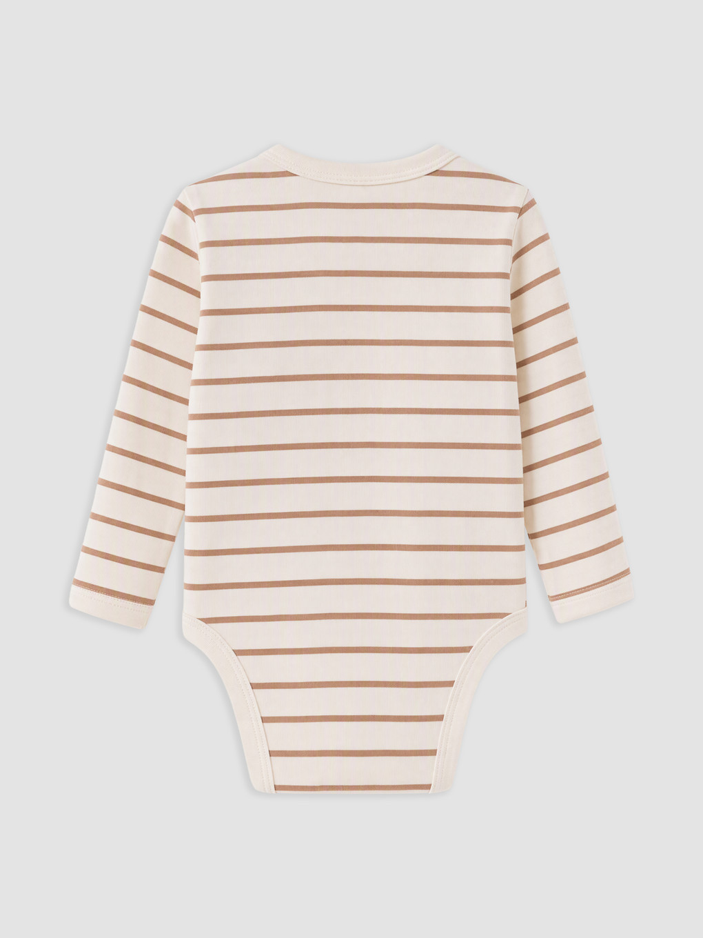 Baby Boy Ecru Bodysuit-4